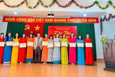 Trường MN Hoa Mai tham dự Hội thi giáo viên dạy giỏi cơ sở giáo dục mầm non cấp huyện, năm học 2024-2025